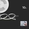 Taśma LED 230V V-TAC rękaw IP65 120LED/m 10,5W/m rolka 10mb VT-2835 121-10M Kolor Niebieski